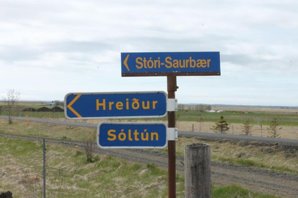 Sun-Cottage South Iceland Olfus Exteriér fotografie